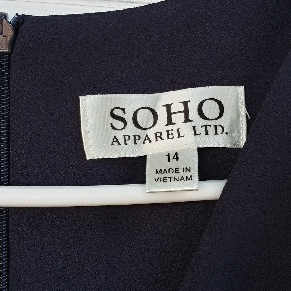 SOHO APPAREL Blue romper